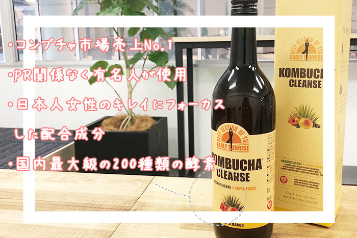 コンブチャクレンズポイント